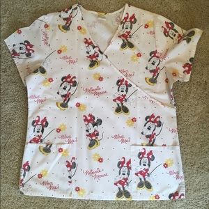 Disney Scrub Top